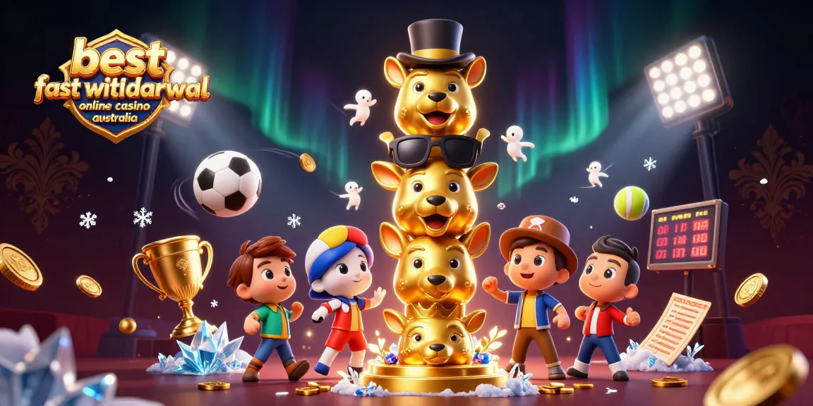 Experience the thrill at the best fast withdrawal online casino Australia with vibrant 3D casino elements and dynamic gameplay.