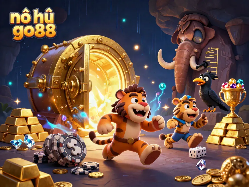 Play the exciting nổ hũ go88 slot game with bright treasures and vibrant visuals.